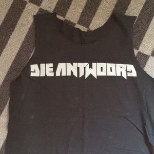 Die Antwoord diy cut off tee